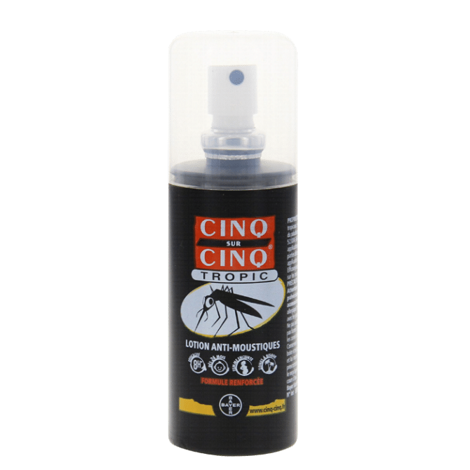 lotion anti-moustique spray - cinq sur cinq