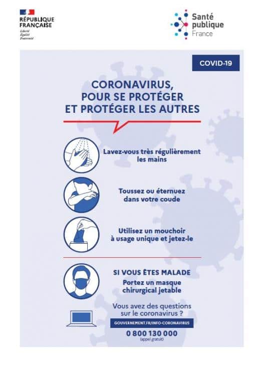 coronavirus, les bon gestes - pharmacie charlet